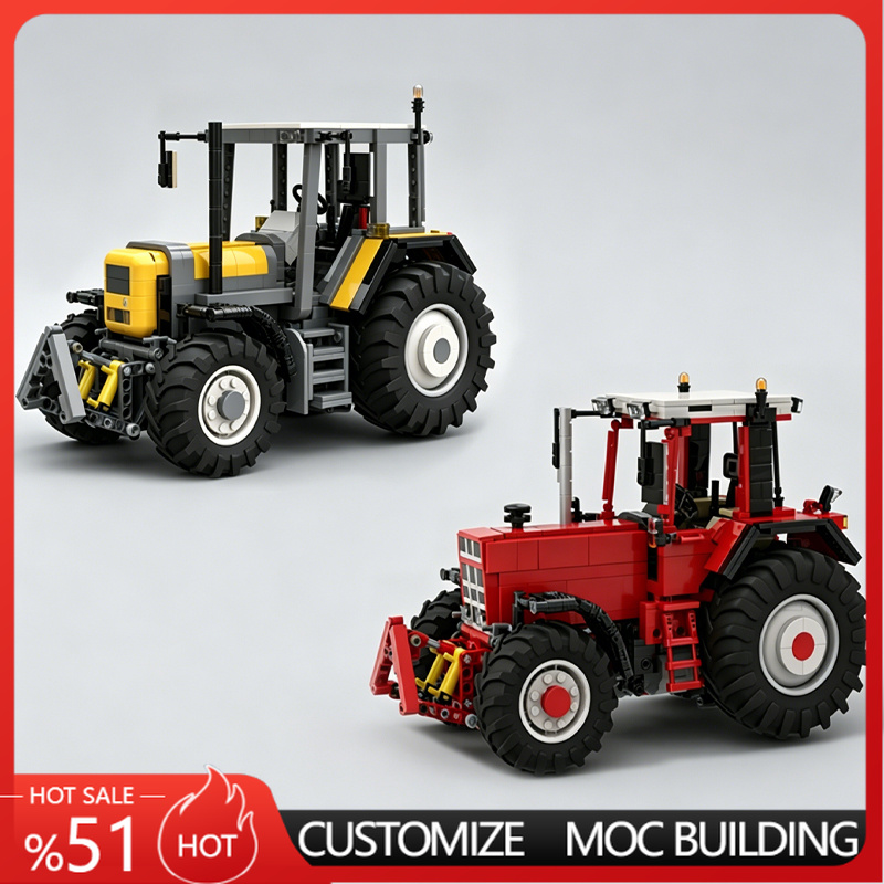 Agriculture Farming Education - Traktor Pertanian Model MOC Kendaraan Pertanian