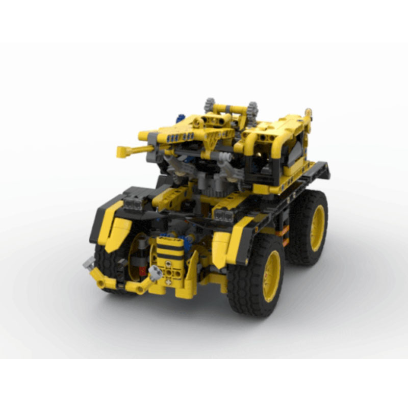 Agriculture Farming Education - MOC-271416 Set Blok Bangunan Derek Pertanian