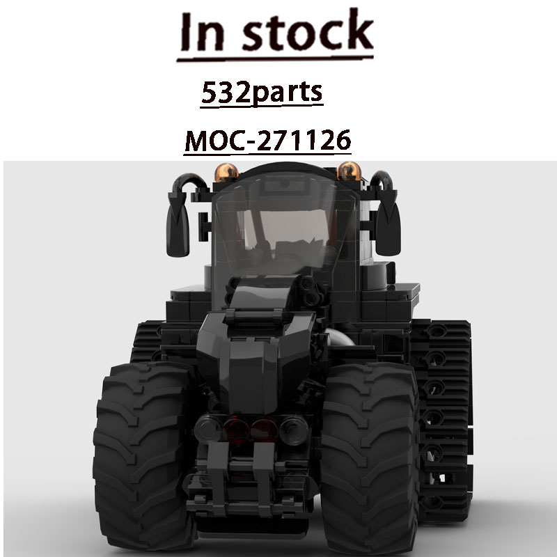 Agriculture Farming Education - MOC-271126 Set Blok Bangunan Traktor Kargo