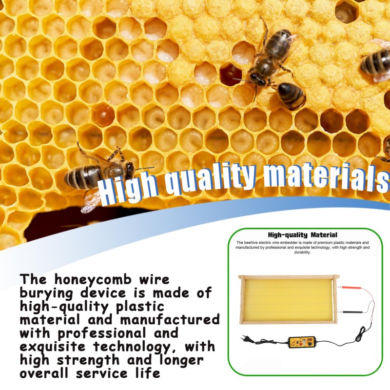 Beehive Frame Wax - Alat Pemasang Kawat Lilin Listrik ABFI