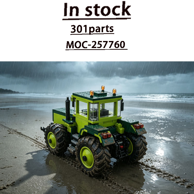 Agriculture Farming Education - MOC-257760 Model Blok Bangunan Traktor Buldozer