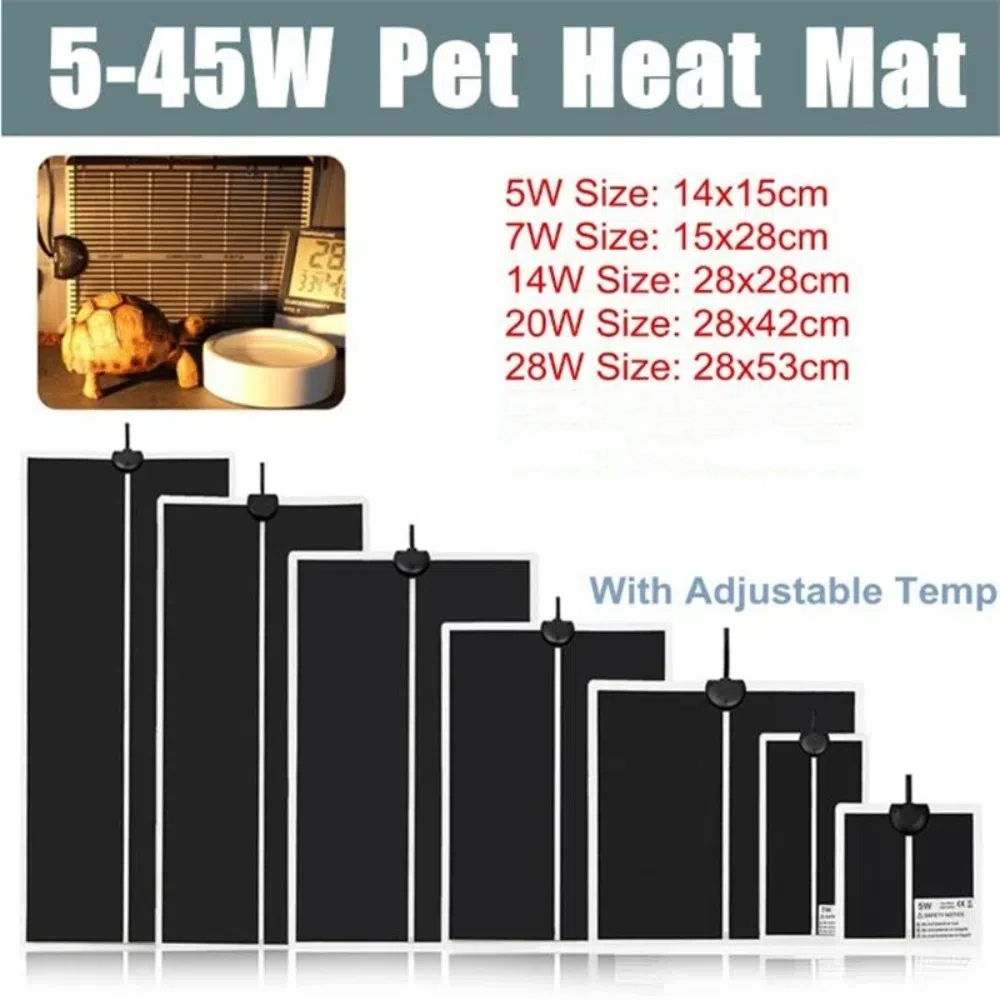 Seedling Heat Mat - Alas Pemanas Bibit Tanaman 5~28W Anti-dingin