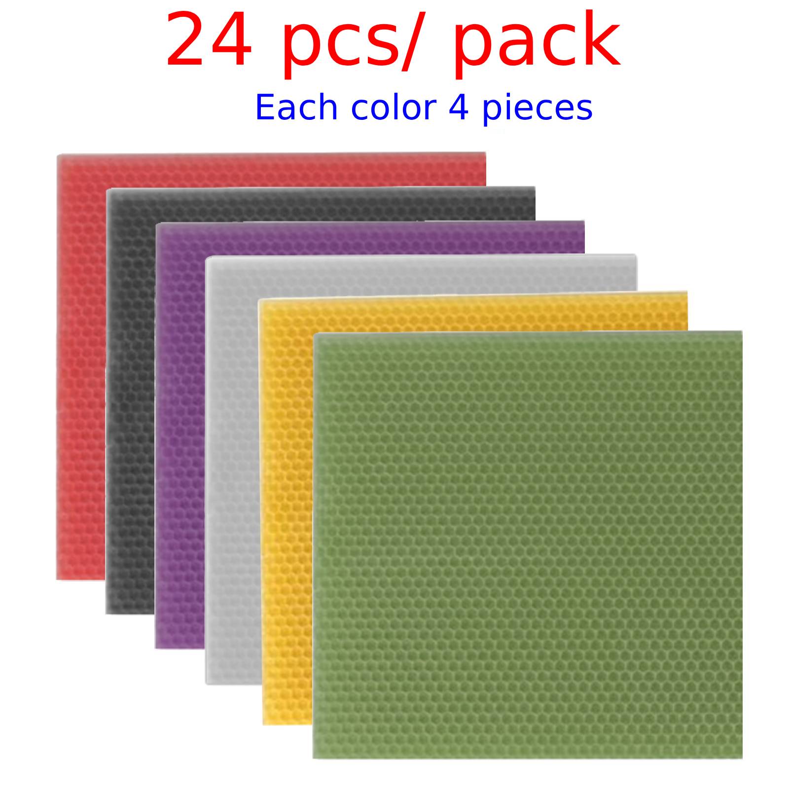Beehive Frame Wax - 24 Lembar Lembaran Lilin Sarang Lebah