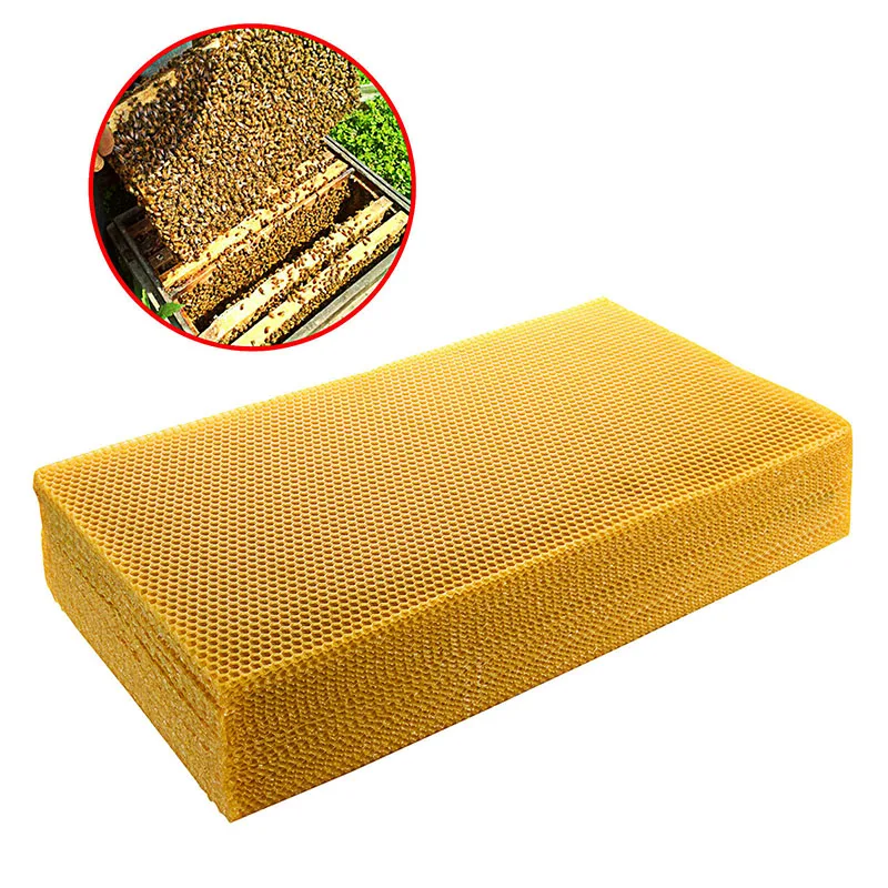 Beehive Frame Wax - 30pcs/pak Sarang Lebah Alas Sarang Lebah