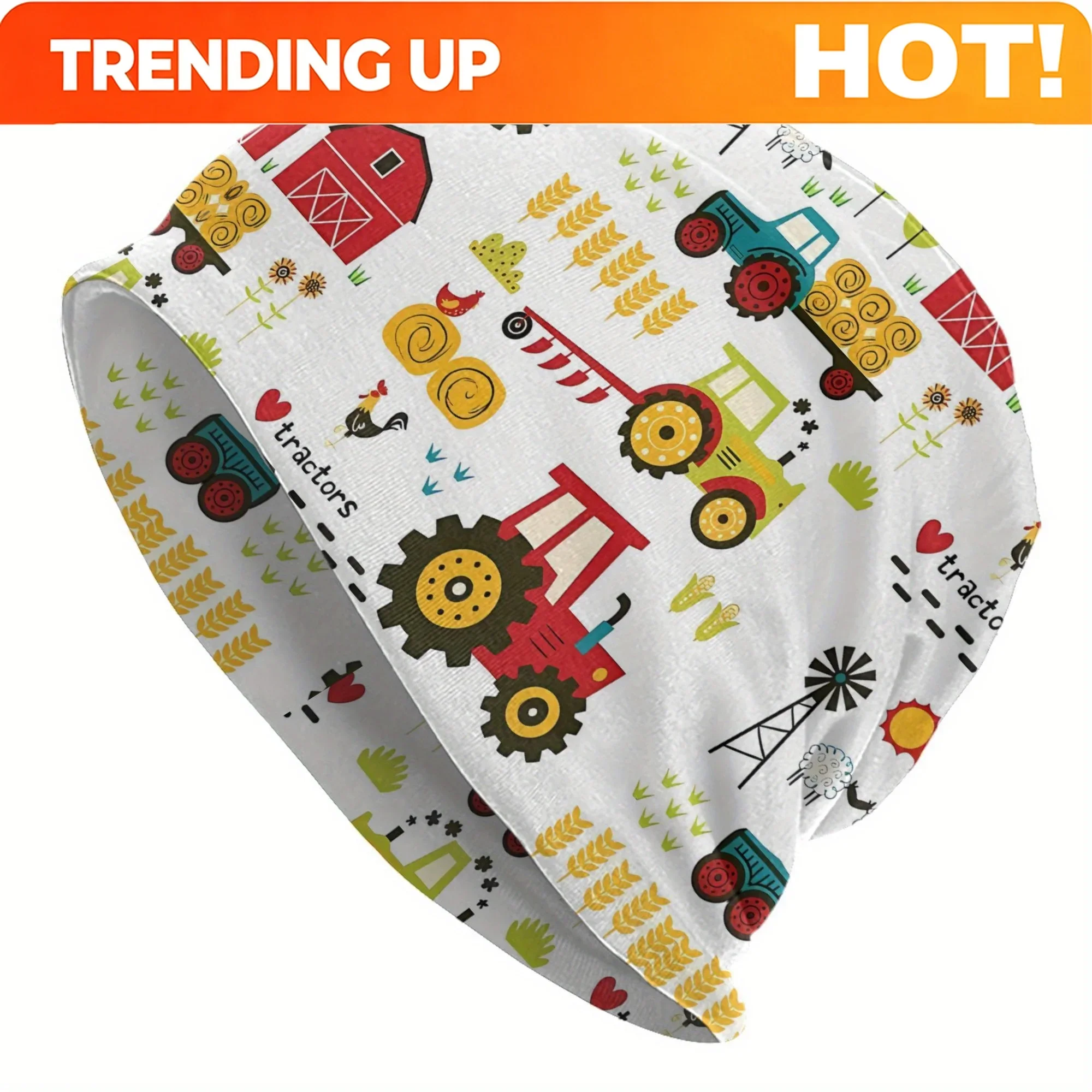 Agriculture Farming Hats - Topi Beanie Traktor Pria BIIHUDU Kustom