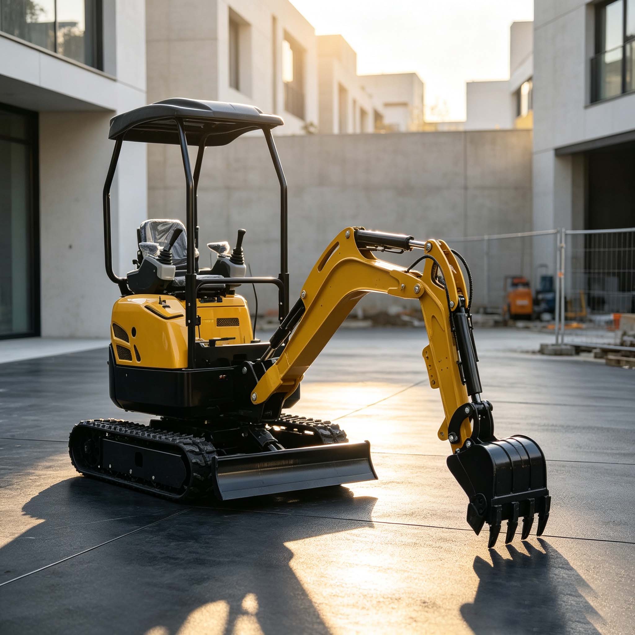 Mini Excavator 0.7 Ton 1 Ton S - Farming Jobs ulasan dan harga