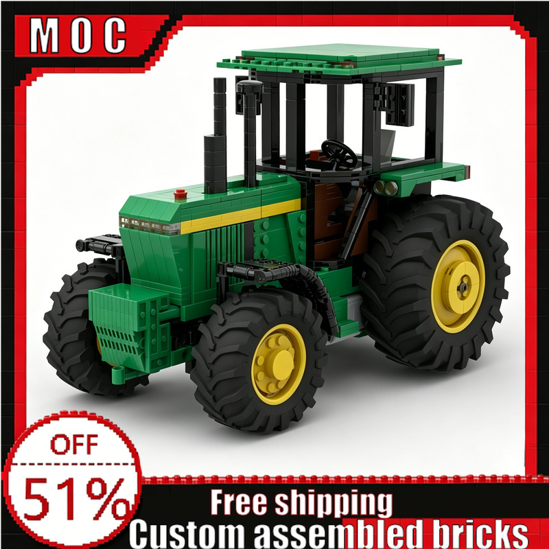 1048 PCS Mainan Blok Bangunan  - Agriculture Farming Education ulasan dan harga