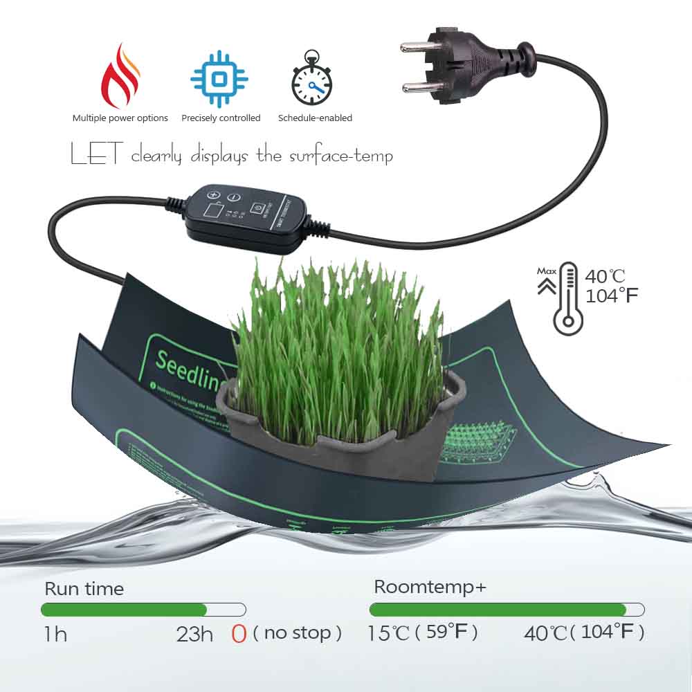 Bantalan pemanas tanaman 7-100 - Seedling Heat Mat ulasan dan harga
