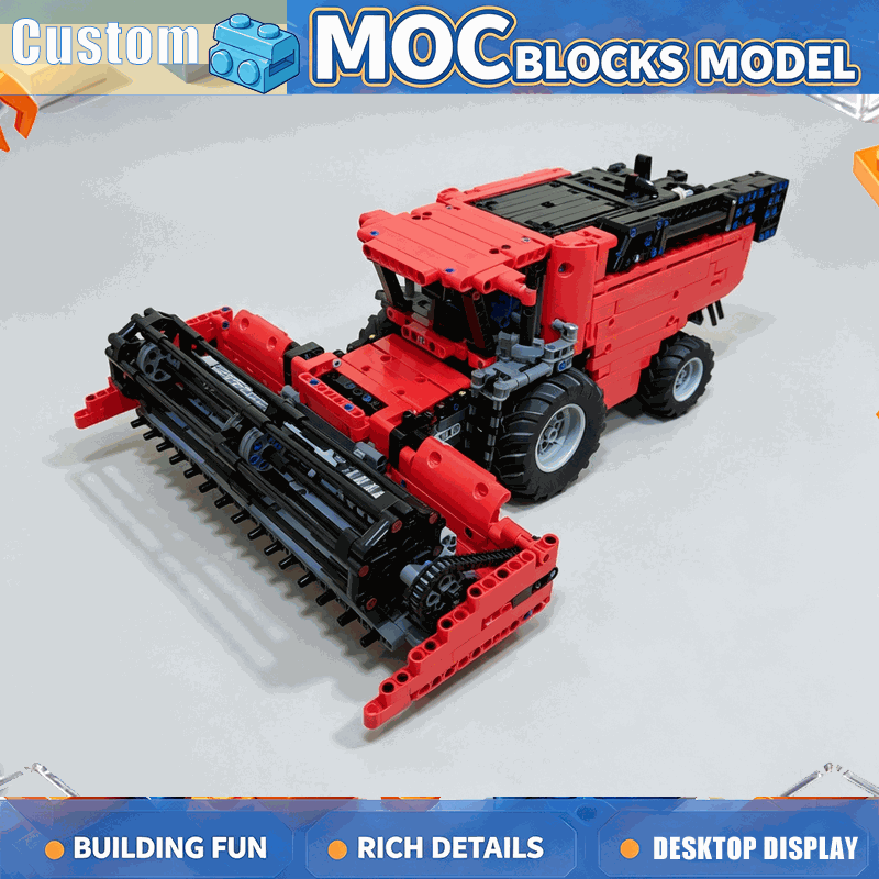 1955PCS Blok Bangunan Mesin Pa - Agriculture Farming Education ulasan dan harga