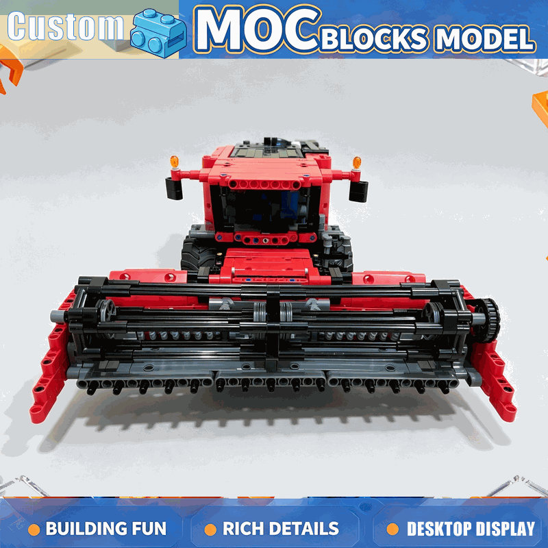 1955PCS Blok Bangunan Mesin Pa - Agriculture Farming Education ulasan dan harga