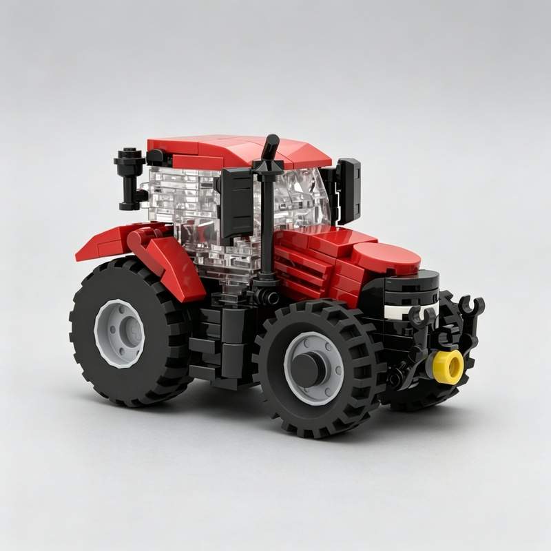 186PCS Blok Bangunan Traktor P - Agriculture Farming Education ulasan dan harga