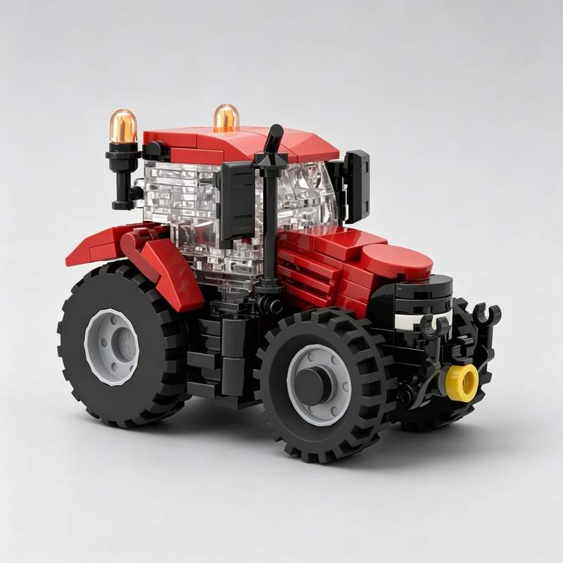 186PCS Blok Bangunan Traktor P - Agriculture Farming Education ulasan dan harga
