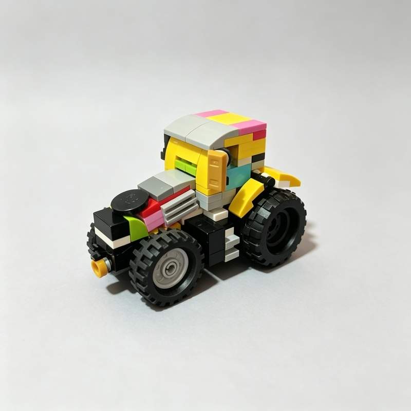 186PCS Blok Bangunan Traktor P - Agriculture Farming Education ulasan dan harga