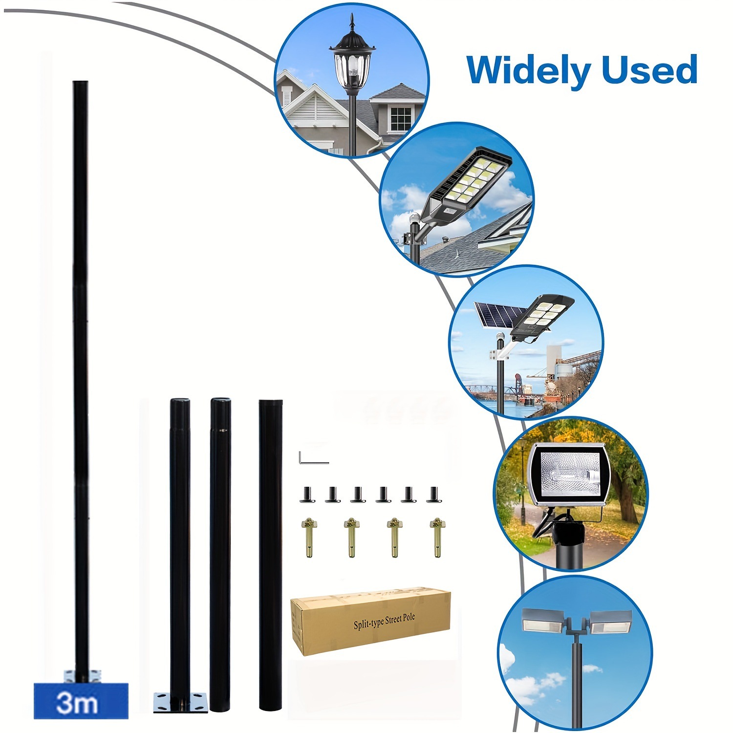 Tiang Lampu Jalan Tenaga Surya - Farming And Agriculture ulasan dan harga